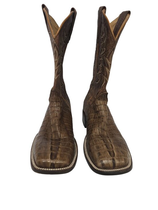 Cody James Men\'s BBME-128 Exotic Caiman Tail Western Boot Brown Size 10D main image 7